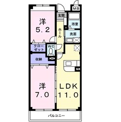 サン　リットの物件間取画像